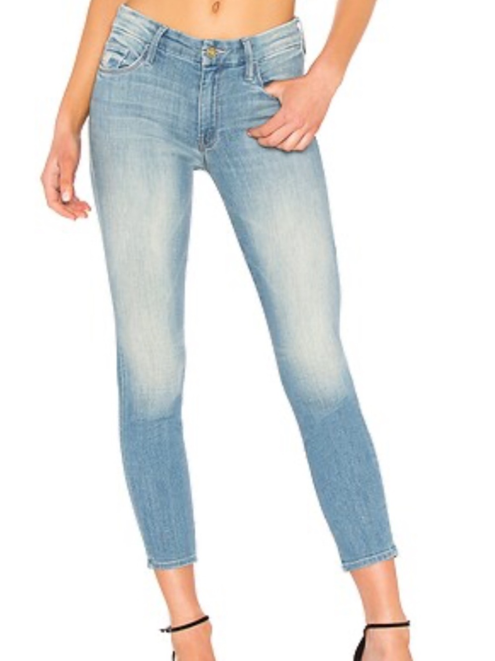 MOTHER The Looker Crop in Shake Well Size 31